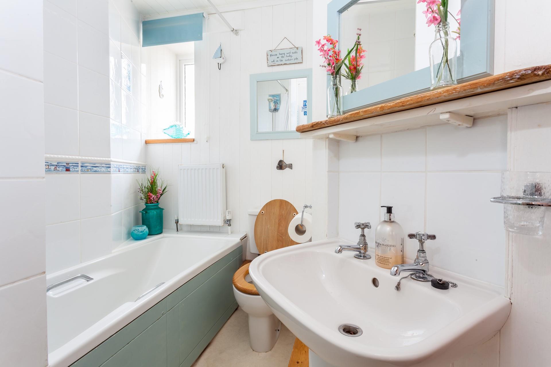 Run yourself a relaxing bubble bath to sink into.