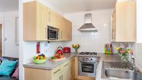 The well-equipped kitchen is the perfect space for rustling up hearty meals.