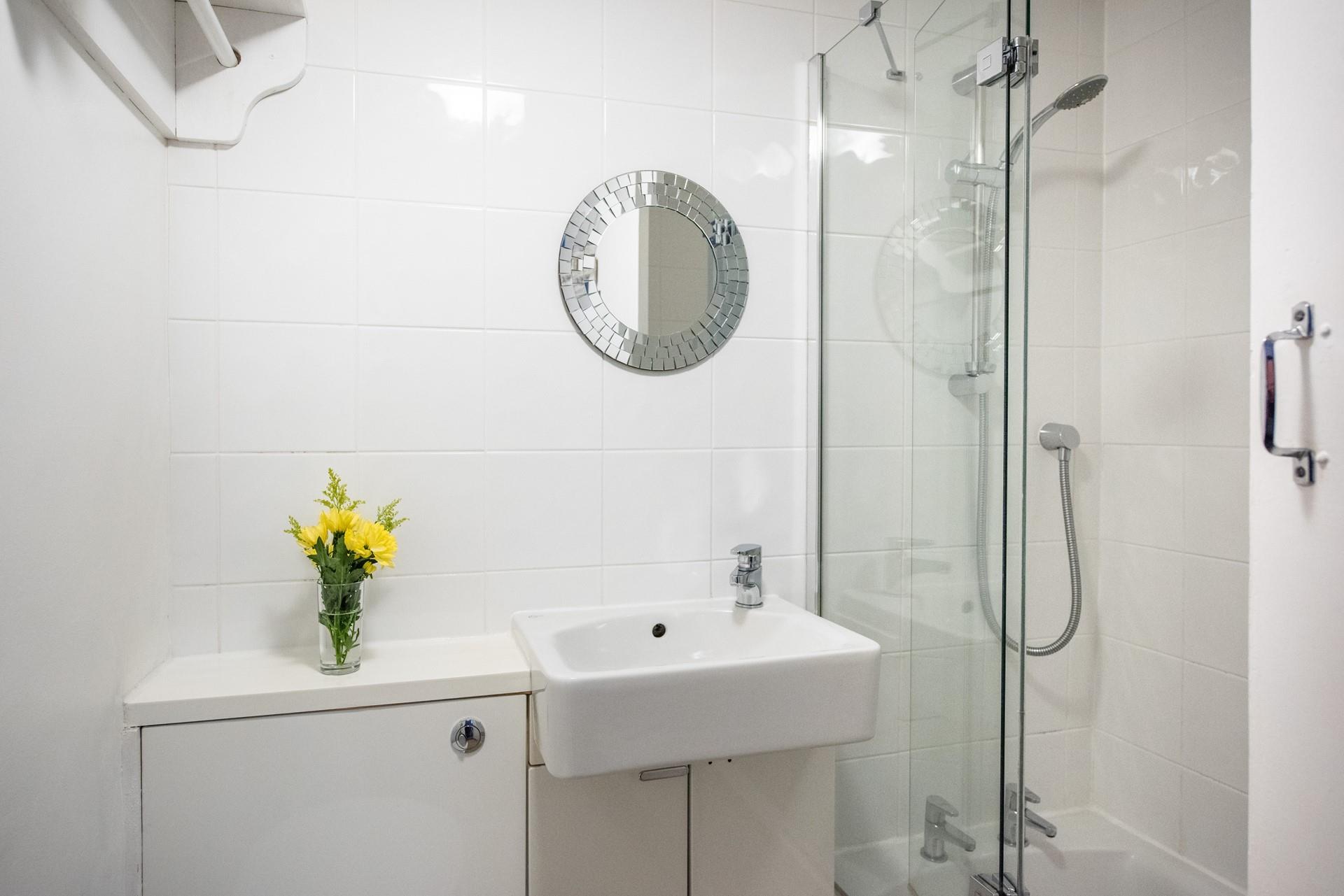 Start your day with a refreshing shower.