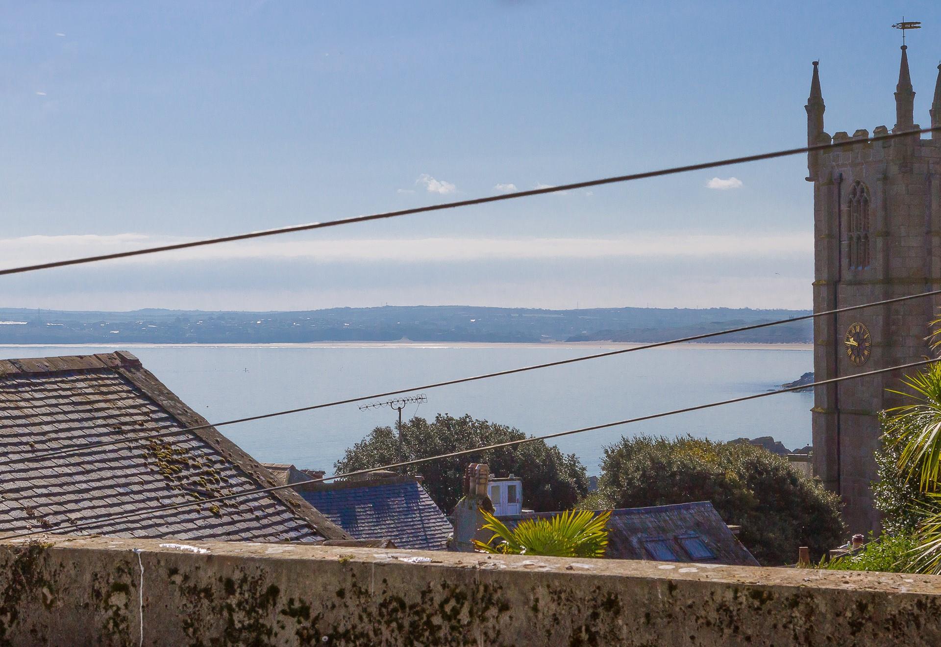 Bedroom 1 boasts an enchanting view.