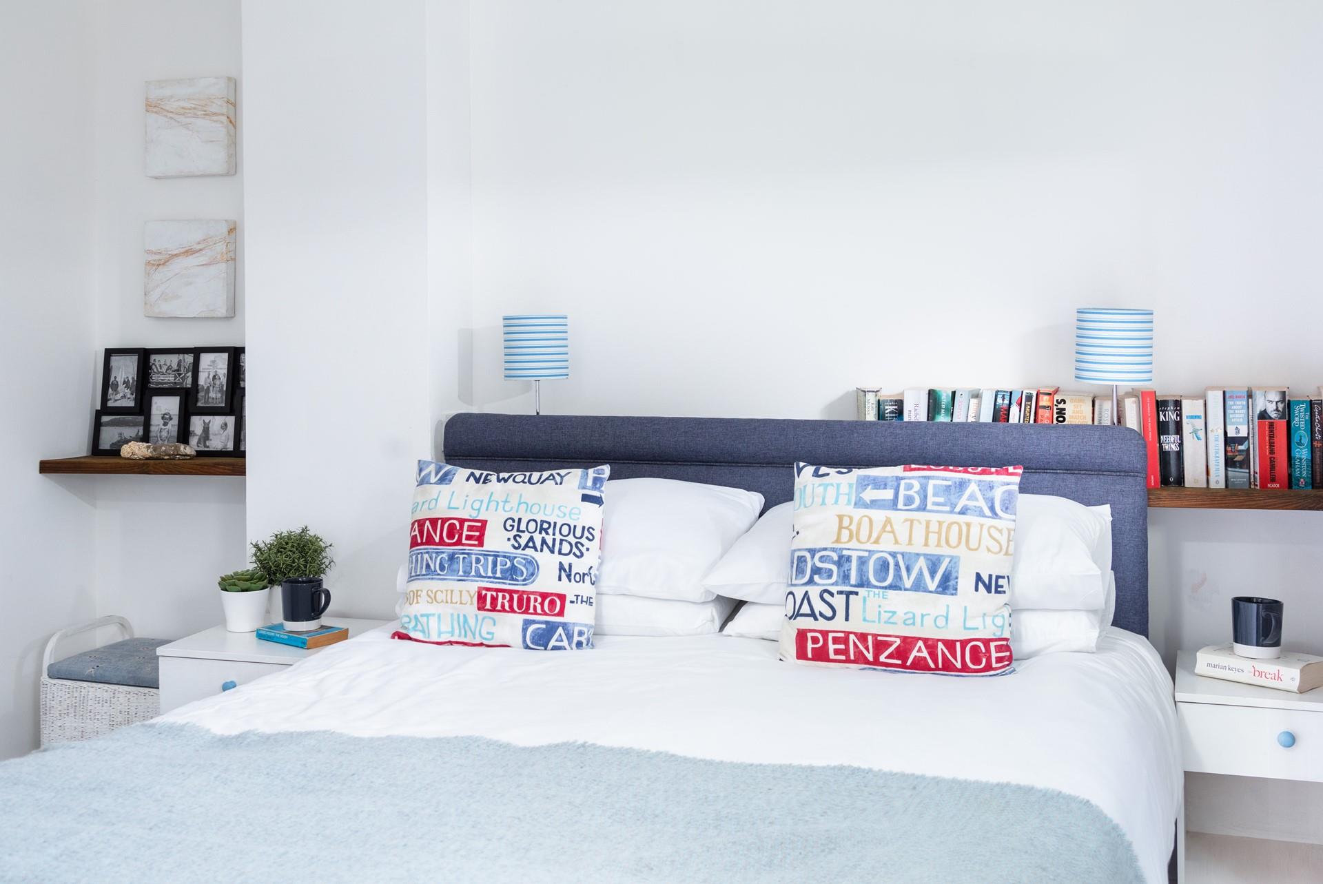 Take your first hot drink of the day back to bed and indulge in some quiet morning reading.