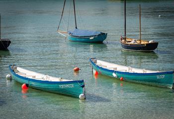 There are always plenty of boats to watch in the harbour.