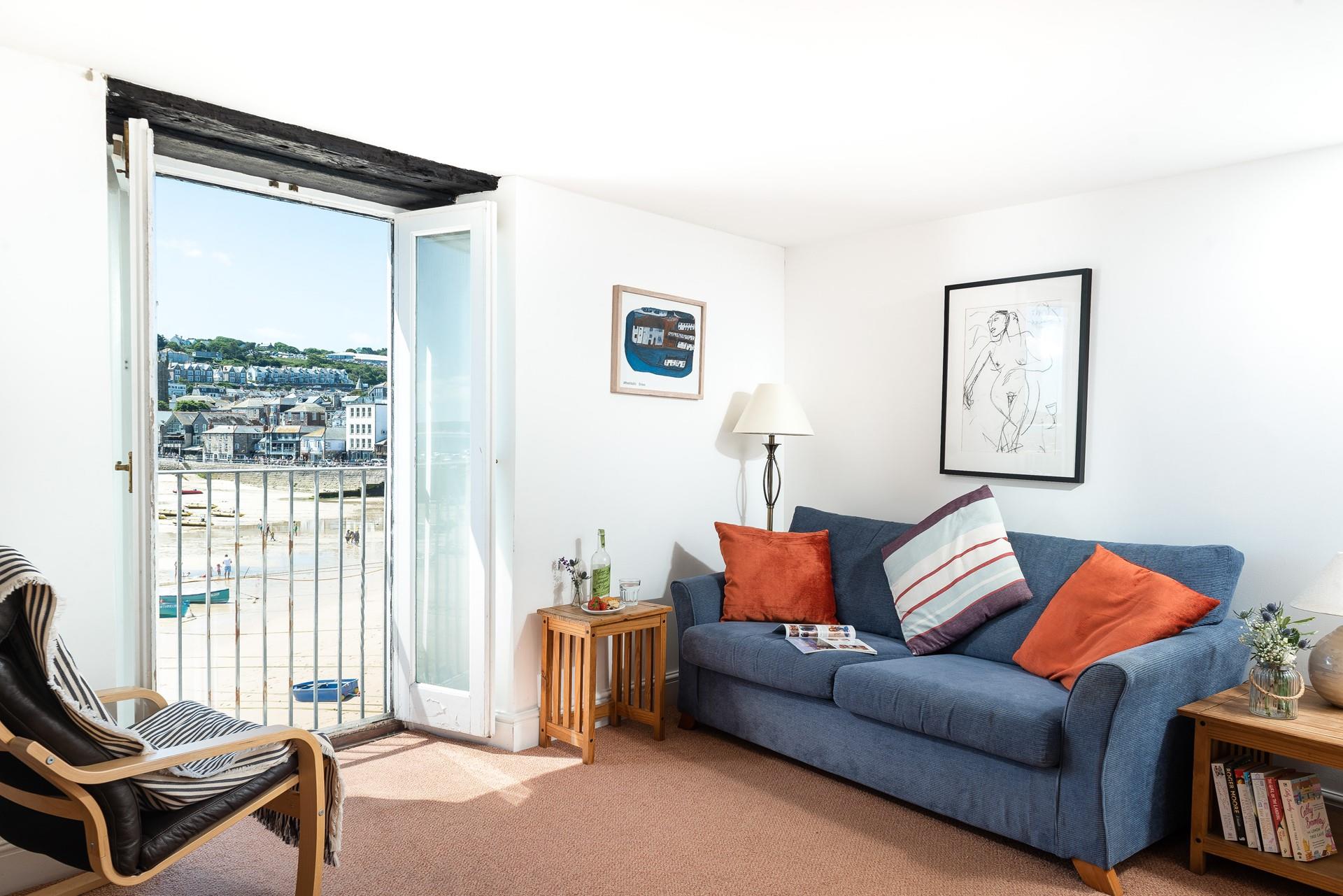 Perfect place to people watch, with a glass of wine in hand.