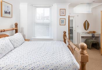 Ample storage gives you lots of space for your holiday attire!