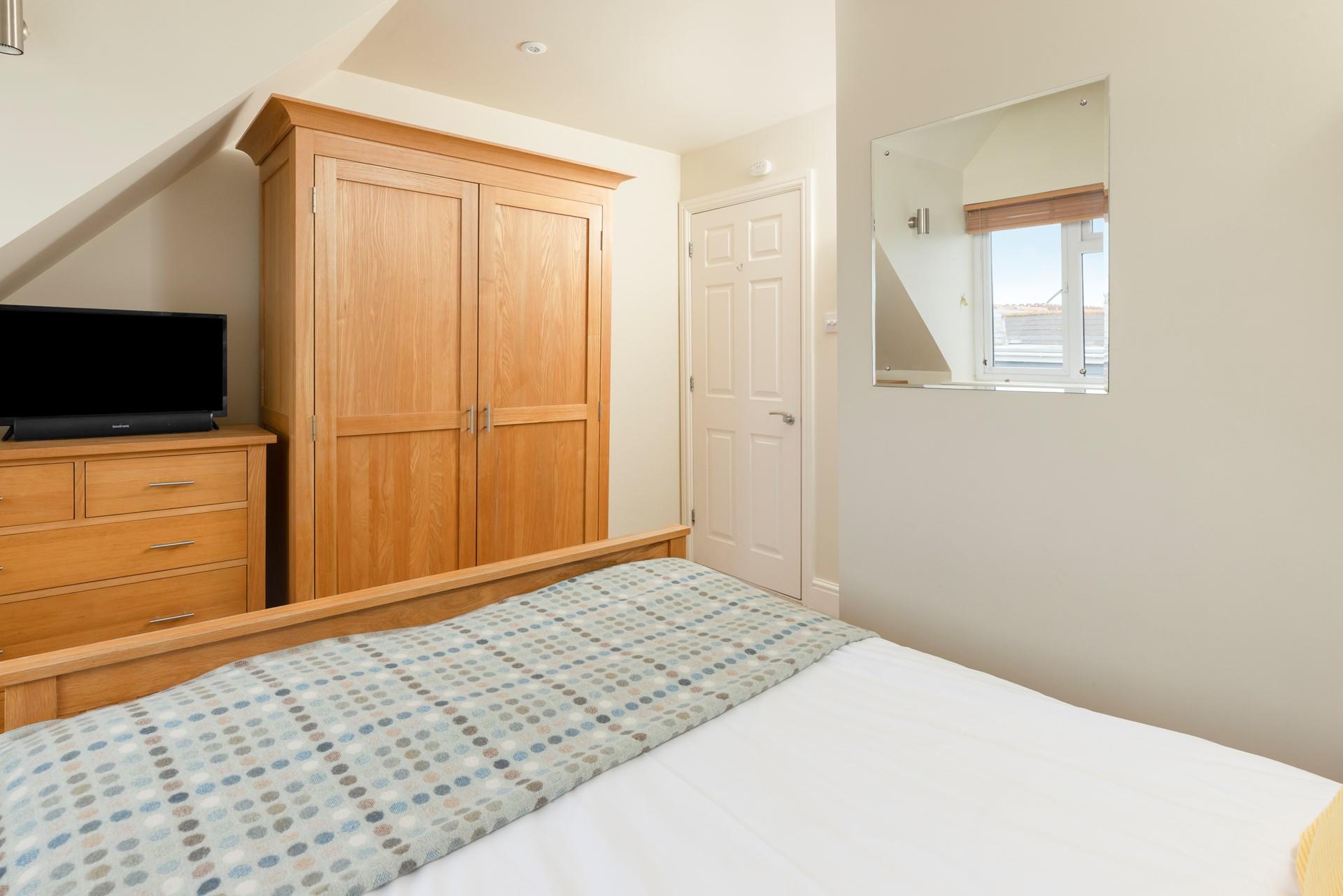 There is plenty of space to hang your holiday best!