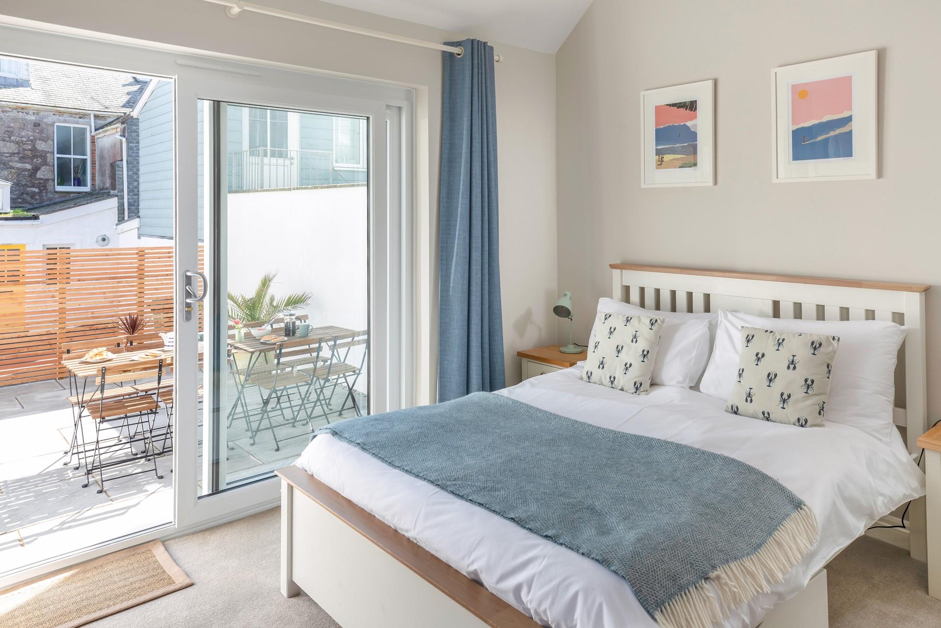 You'll find delightful seaside artwork in all the bedrooms.