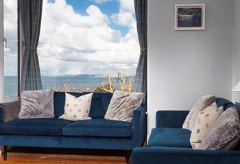 Cuddle up on the cosy, chic sofas for a family evening of films.