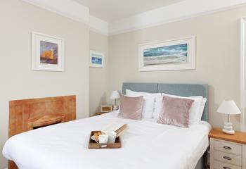 Zip and link beds offer flexible sleeping arrangements.