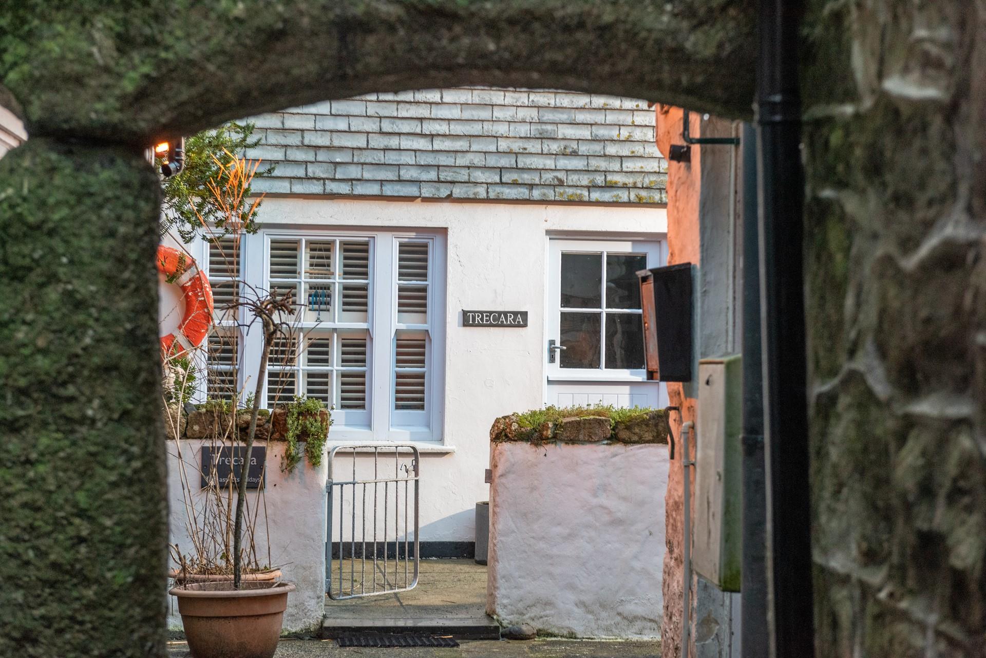 Store all your buckets, spades and wetsuits in the gated courtyard.