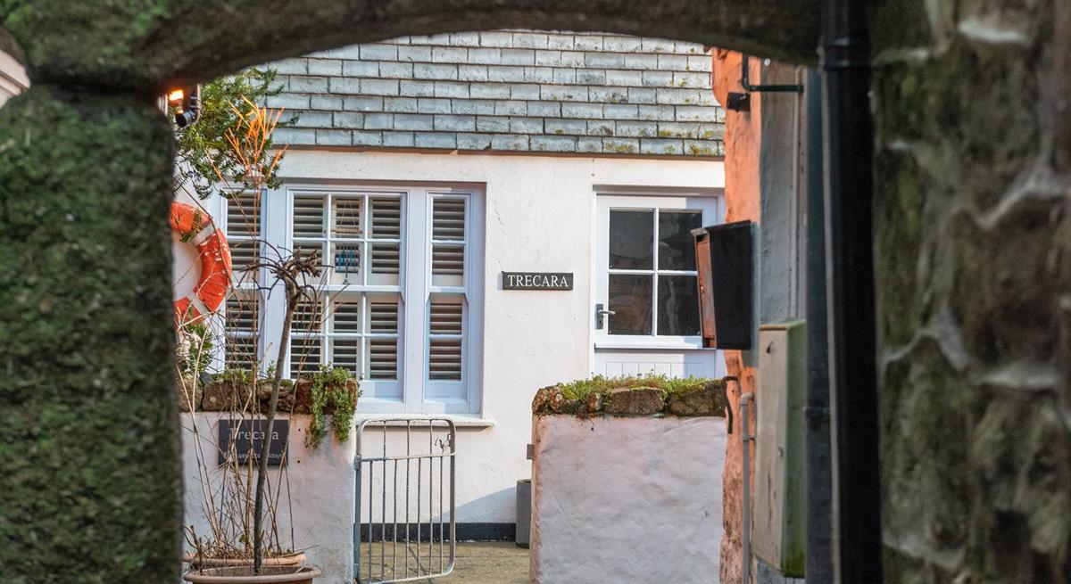 Store all your buckets, spades and wetsuits in the gated courtyard.