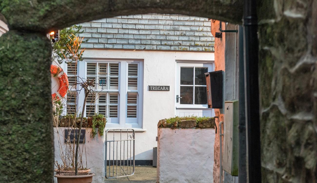 Store all your buckets, spades and wetsuits in the gated courtyard.