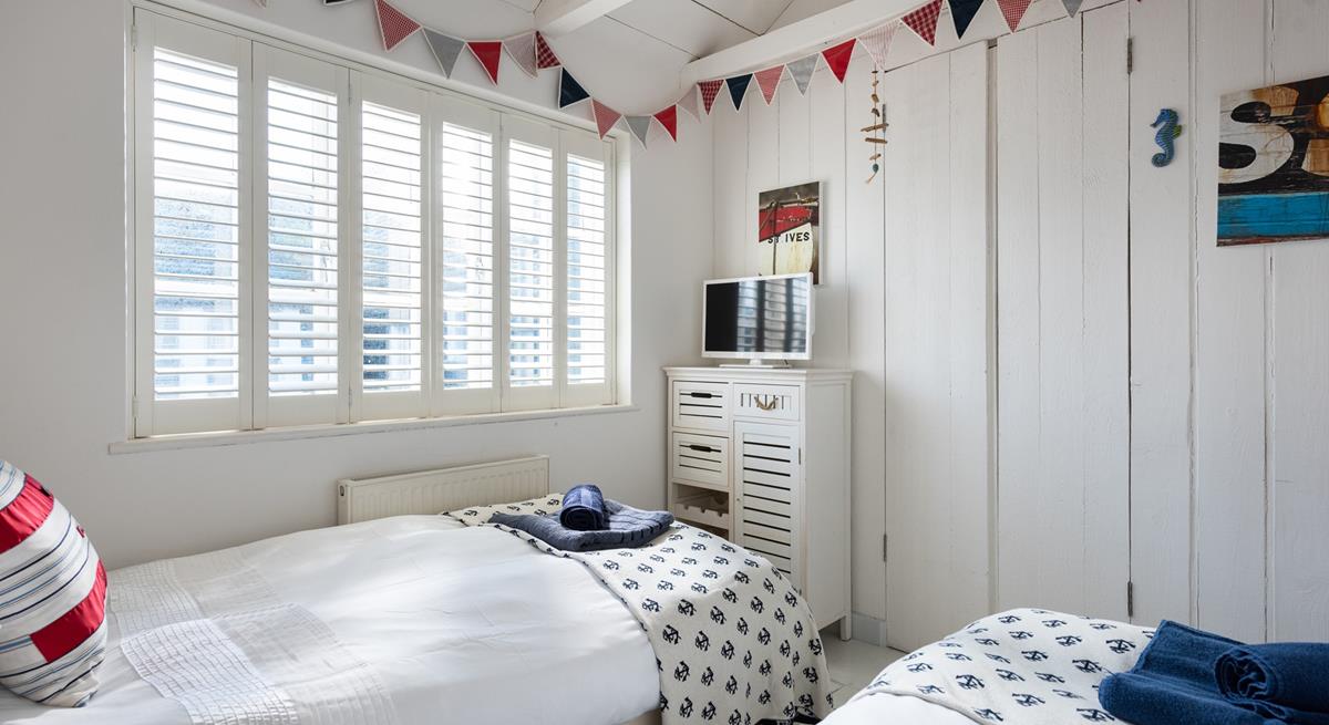 Children will love the fun factor of the secret door through the wardrobe.