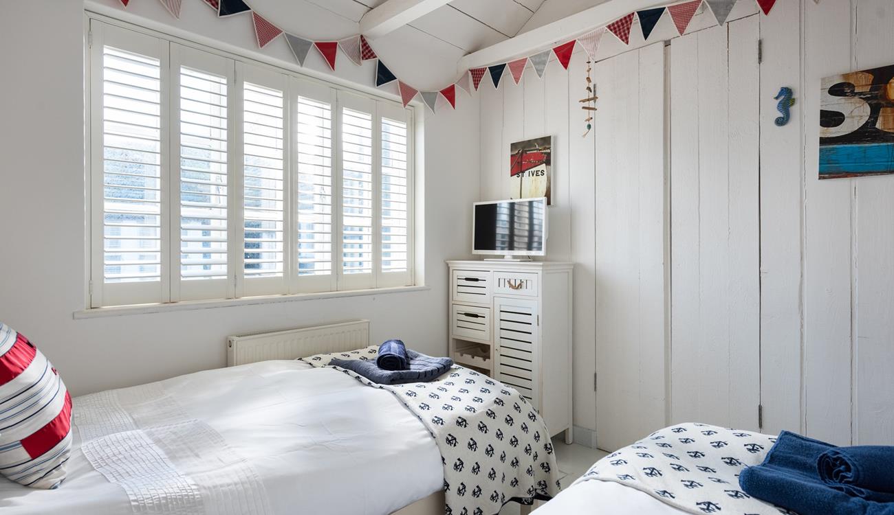 Children will love the fun factor of the secret door through the wardrobe.