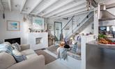 After a day spent sunbathing and dipping in the sea on Porthmeor beach, come back to relax in your cosy living area. - Thumbnail Image