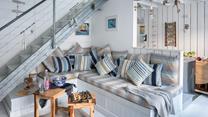 Sit down with a good book and relax in your living area while dinner is cooking.