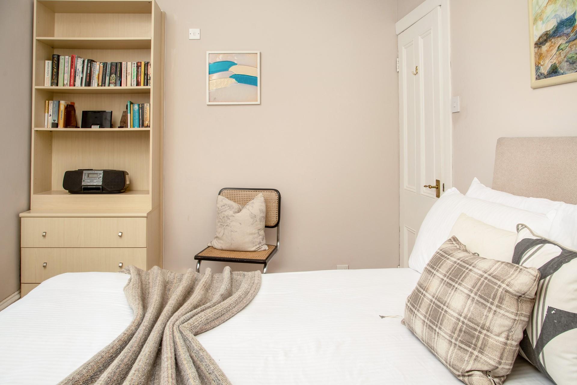 There is ample storage for your holiday best.