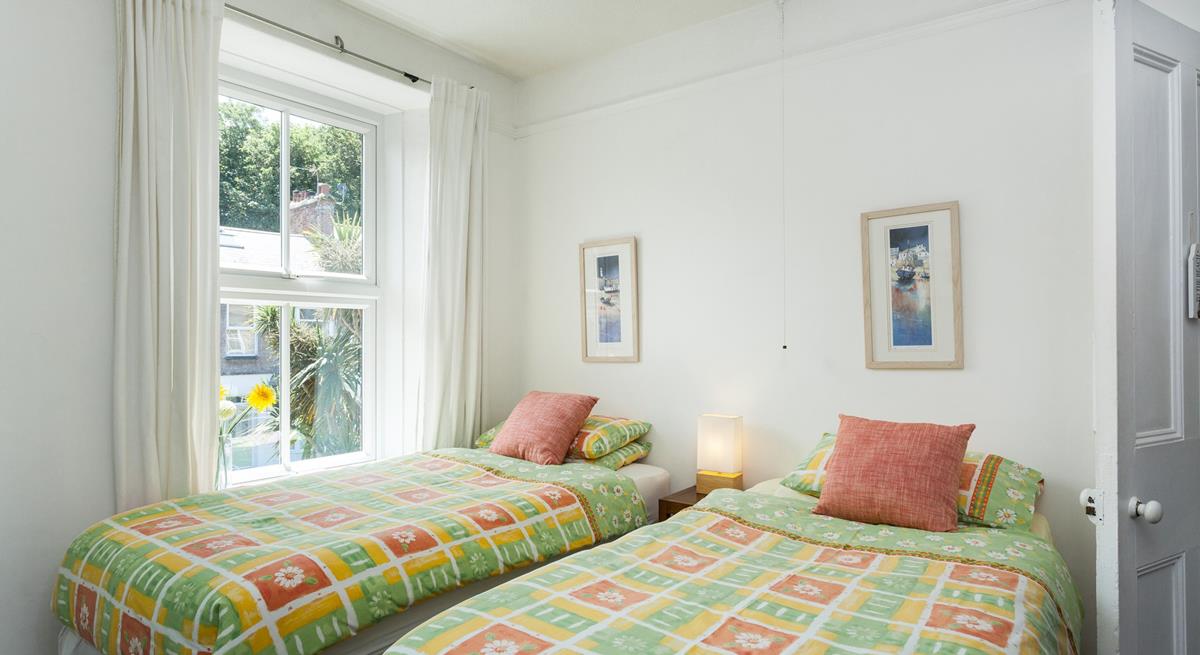 The twin bedroom is located on the first floor and is perfect for adults or children to drift off to sleep each night.