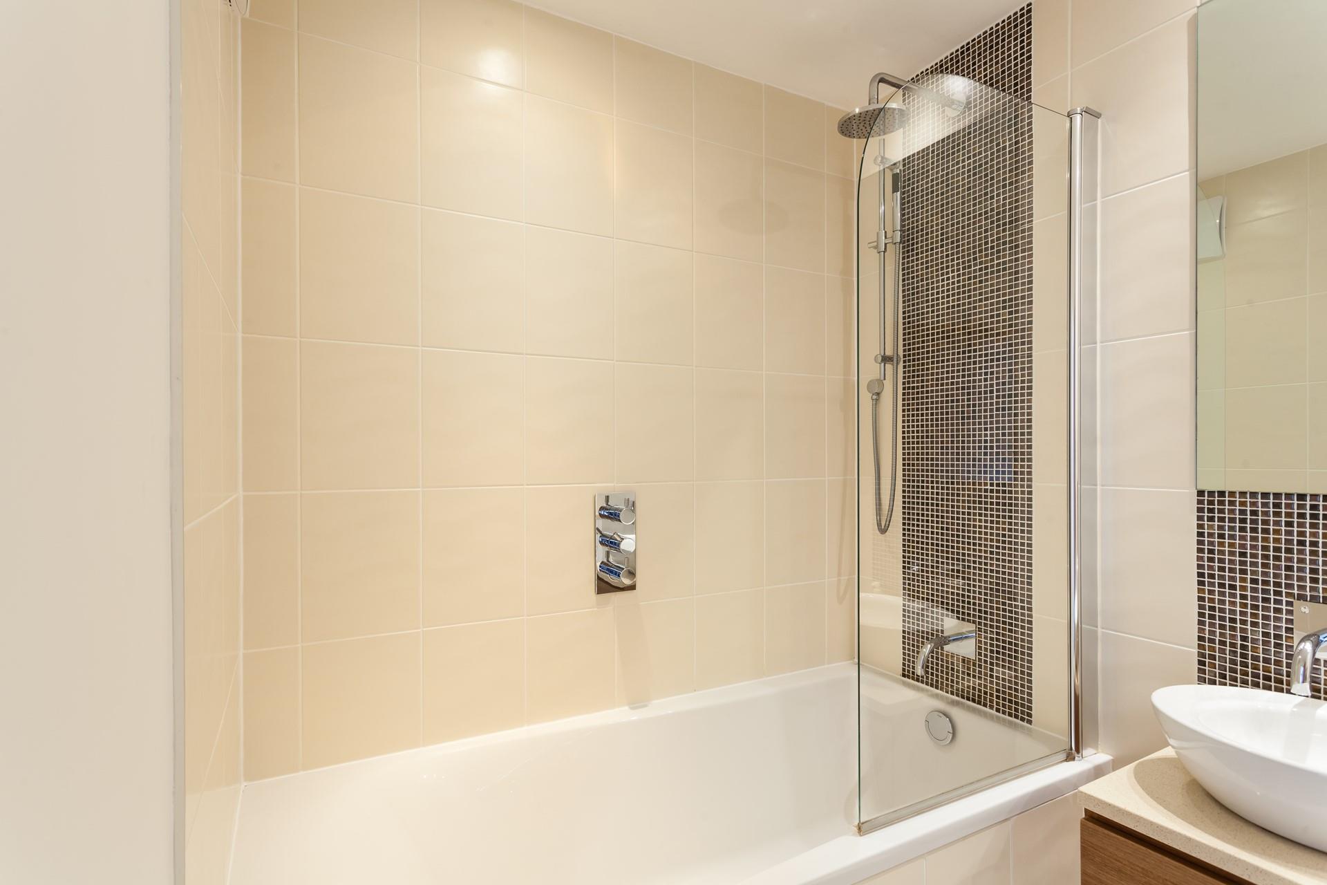 The modern bathroom is a great space to get ready in the morning.