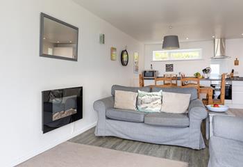 Open plan living makes the most of the view!