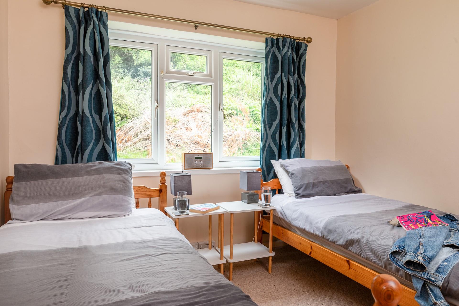 Twin beds are suitable for children and adults alike.