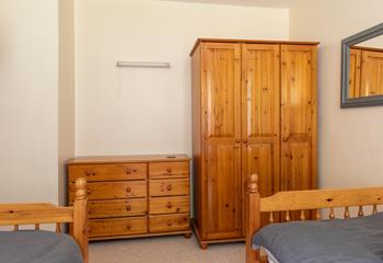 Plenty of storage for your holiday wardrobe!