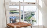 Rear views overlook the surrounding countryside at Corner Cottage. - Thumbnail Image
