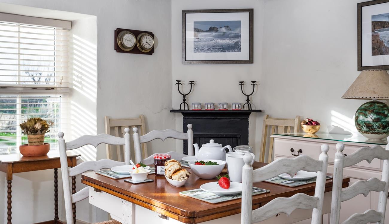 Relax and enjoy good conversation and an afternoon Cream Tea.