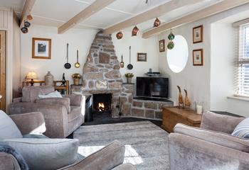 A cosy cottage, perfect for relaxing after beach walks and coastal strolls.