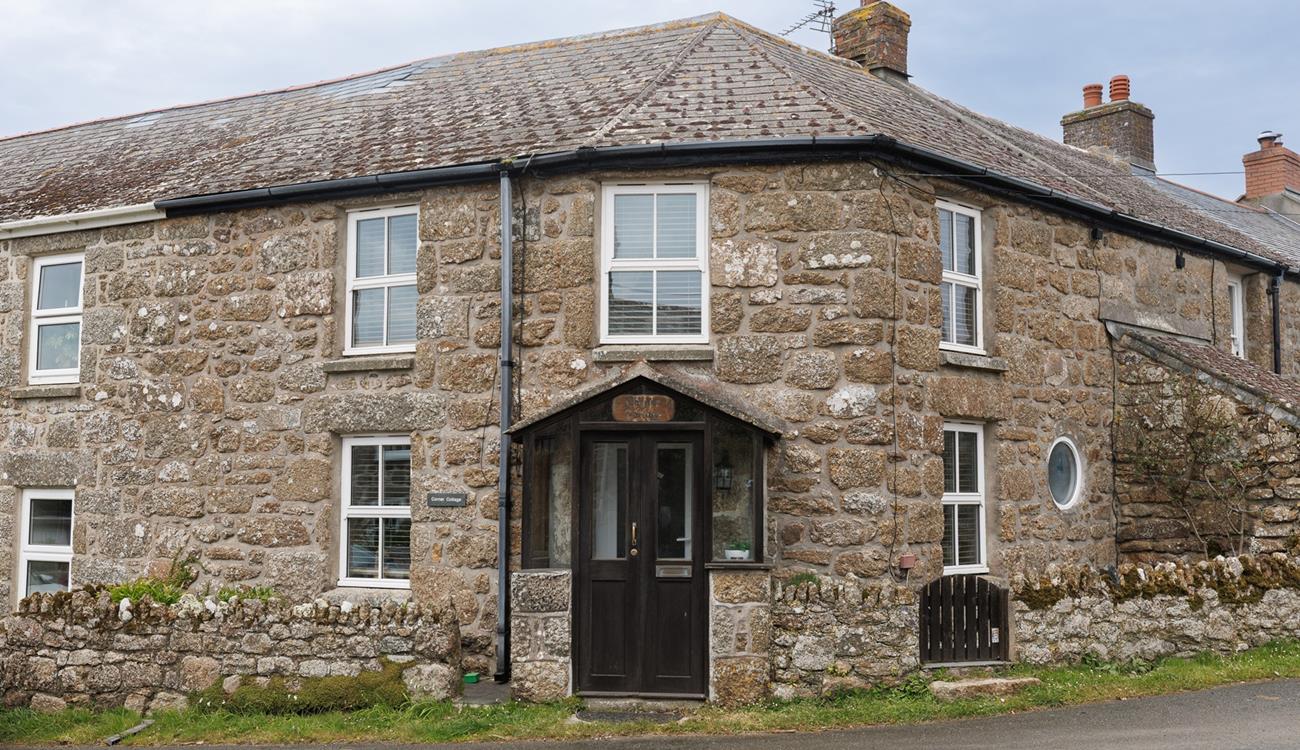 Located in the leafy Cornish hamlet of Treen, near Penzance.