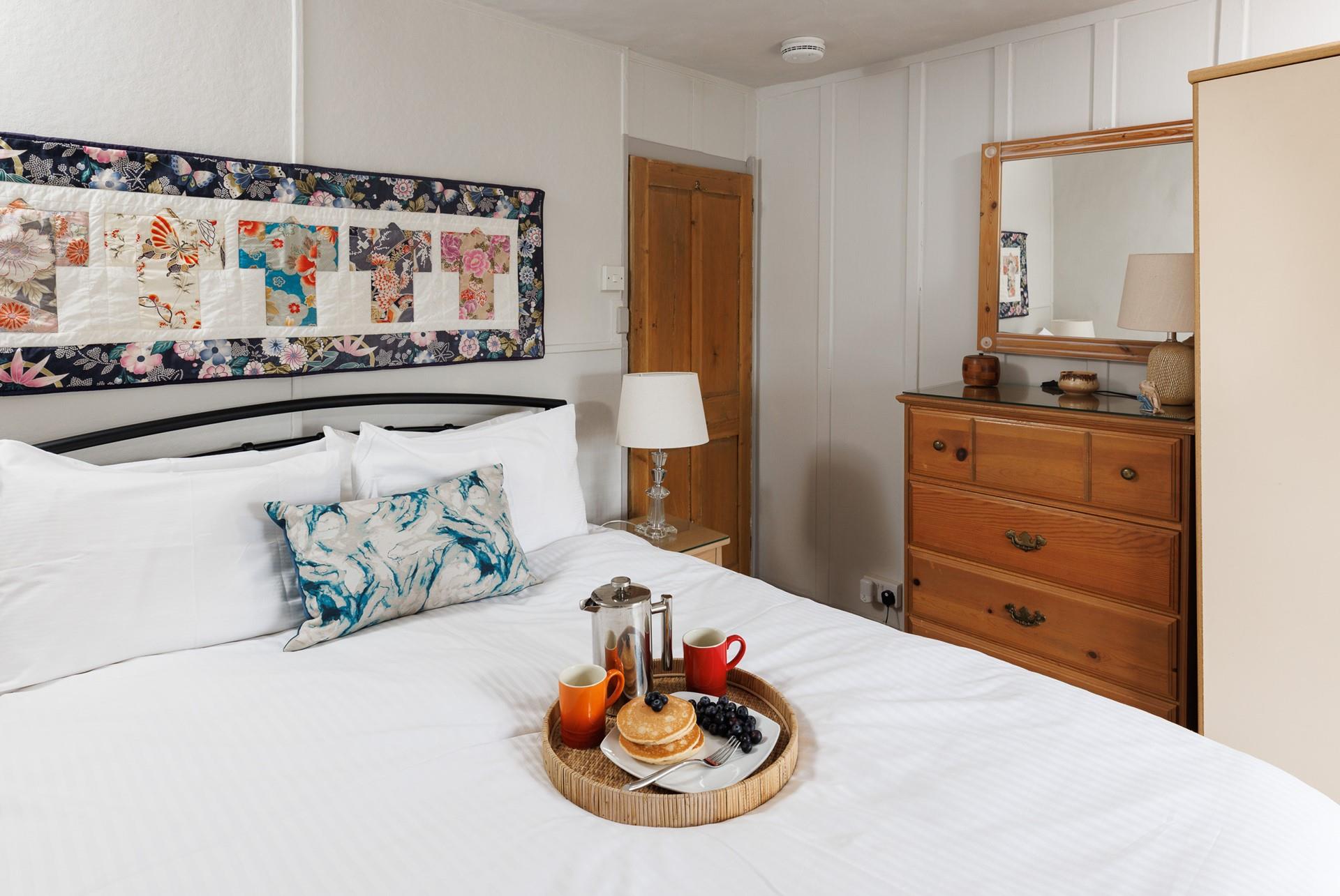 Cosy cottage interiors are dotted throughout!