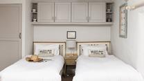 The twin room is suitable for both adults and children alike.