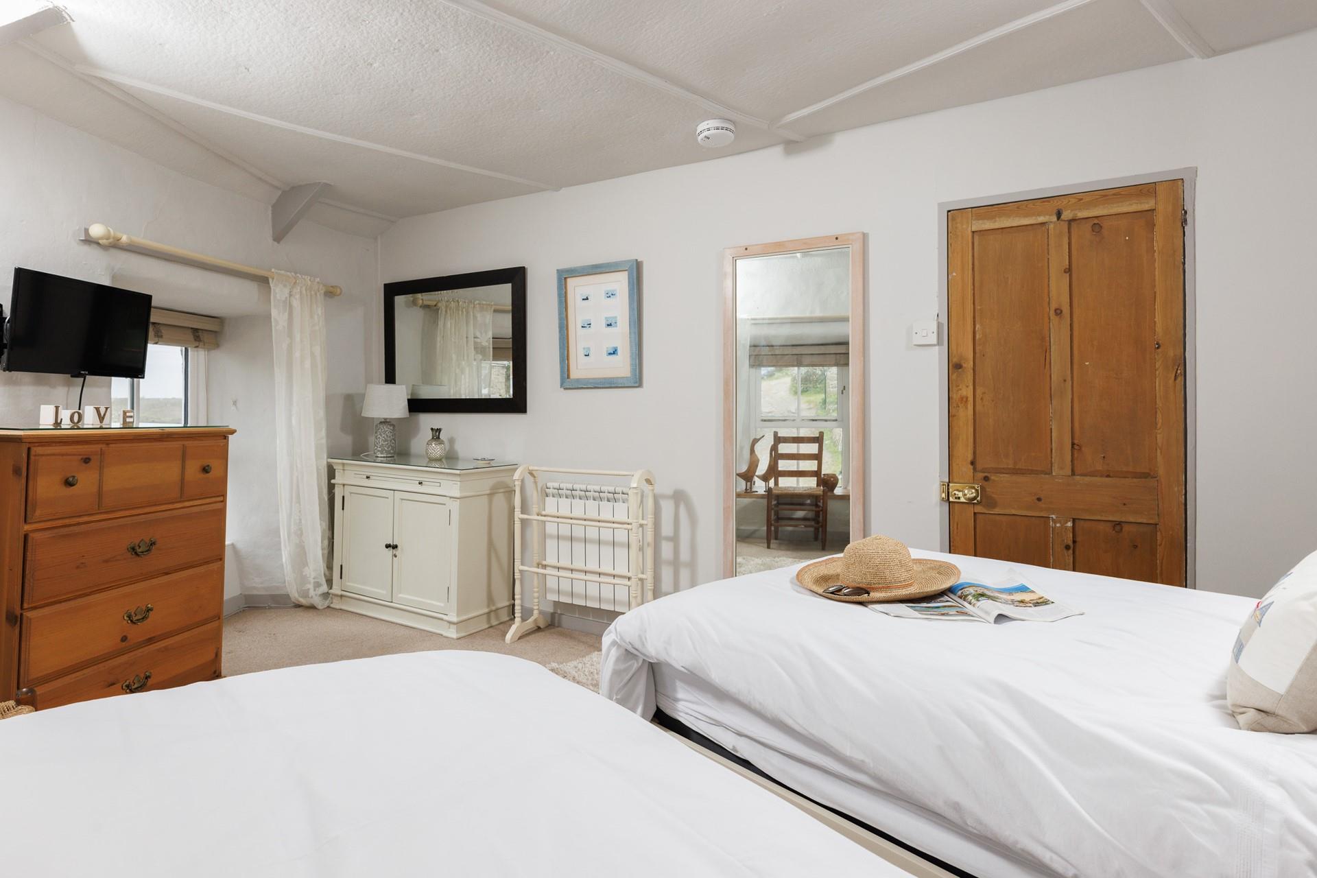 There's plenty of space in bedroom 2.