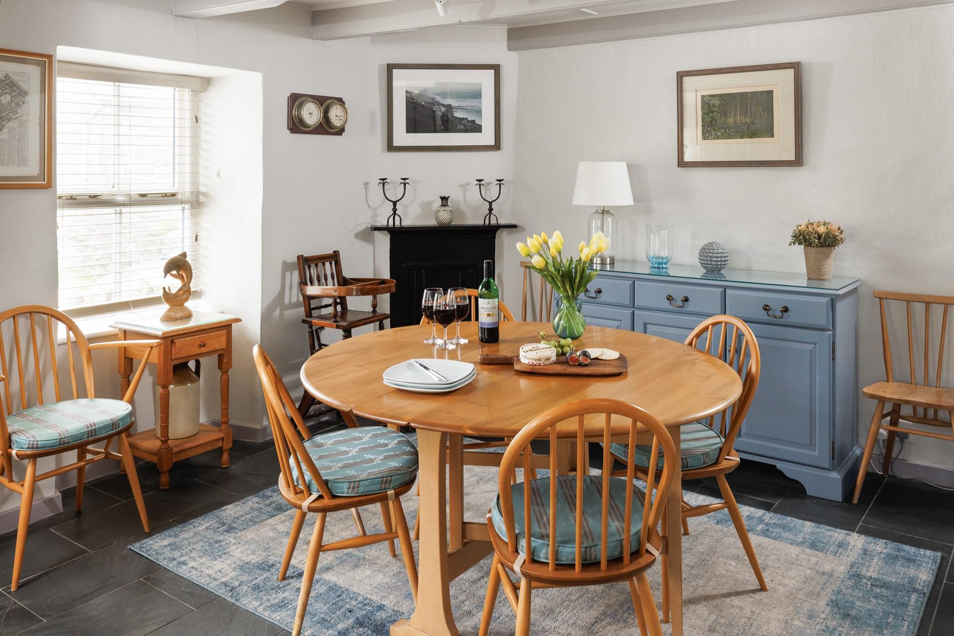 Spend quality time around the dining table.