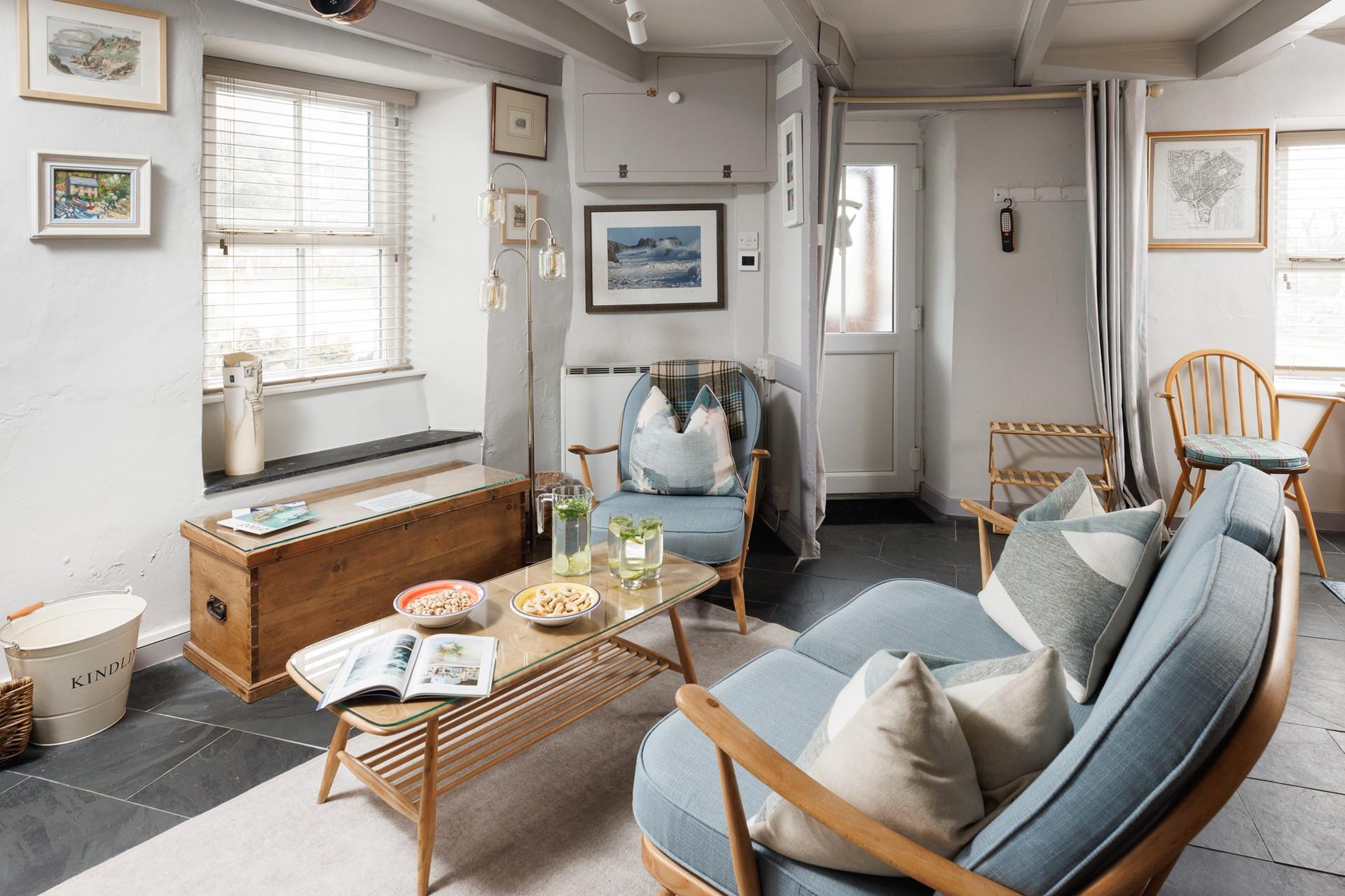 There's room for everyone to unwind together.