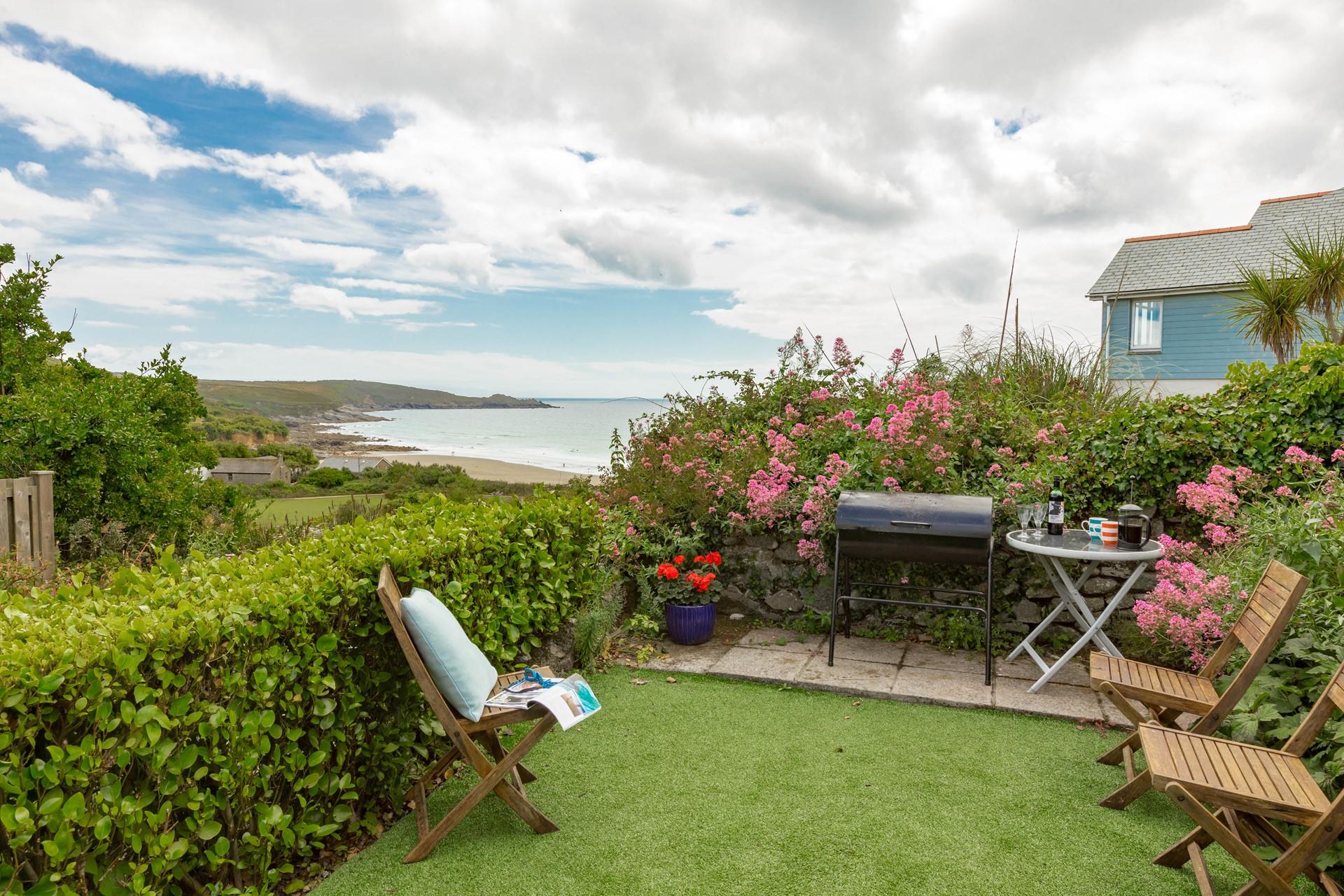 In the evening light the BBQ and enjoy some sizzling sausages in the evening sun.