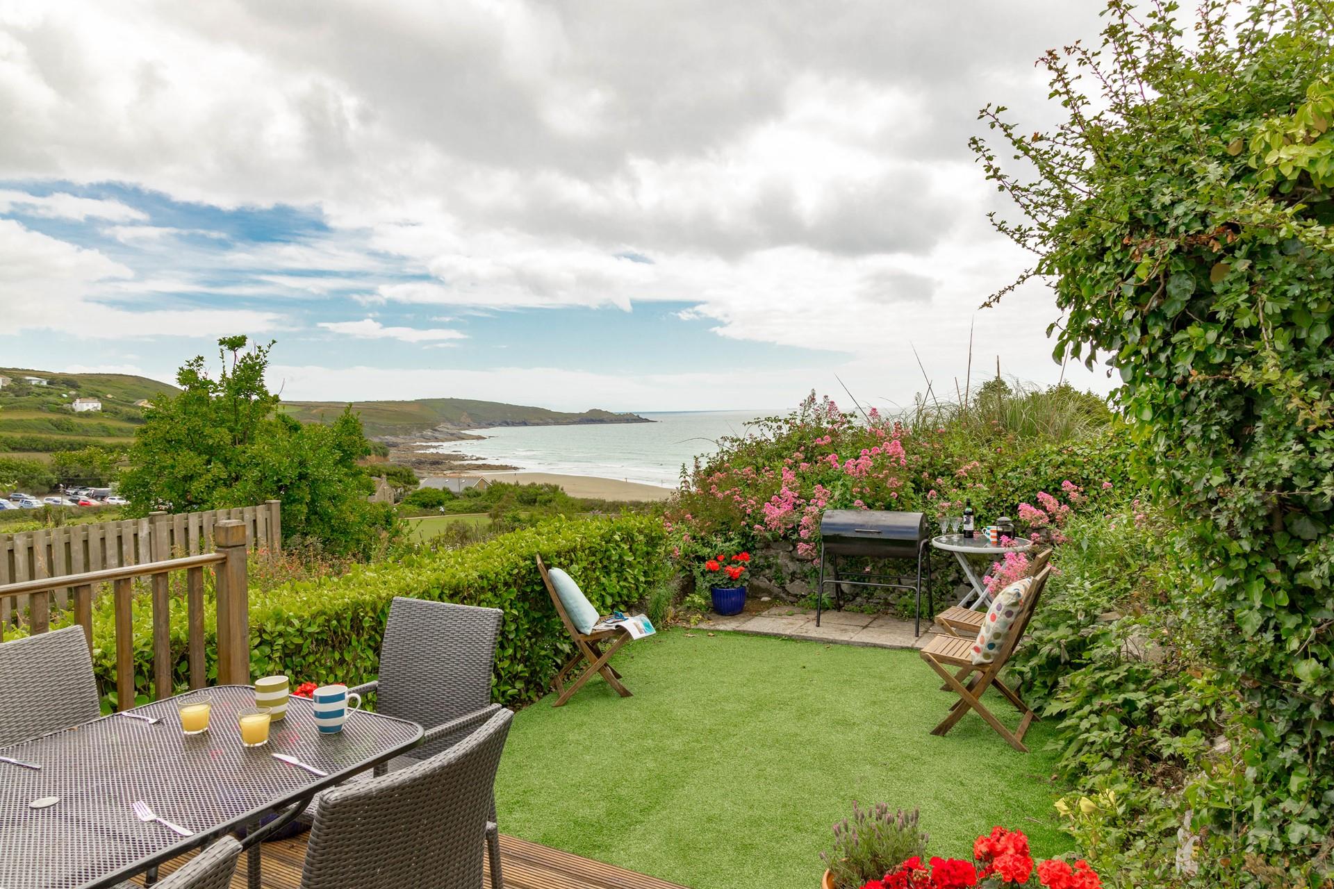 Pop open a bottle of wine, sit in your garden and truly relax.