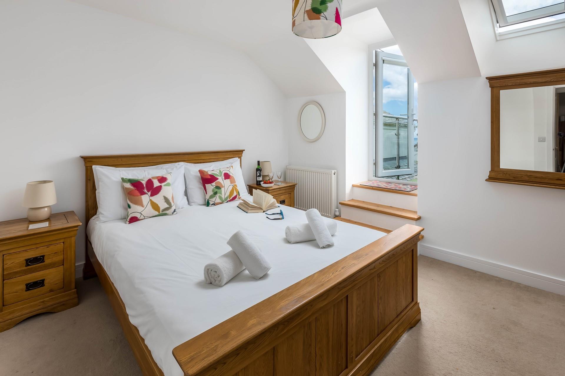 Listen to the birds singing as you open your window to let the sunshine in.