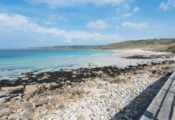 Beautiful Sennen beach is right on your doorstep, with over a mile to explore.