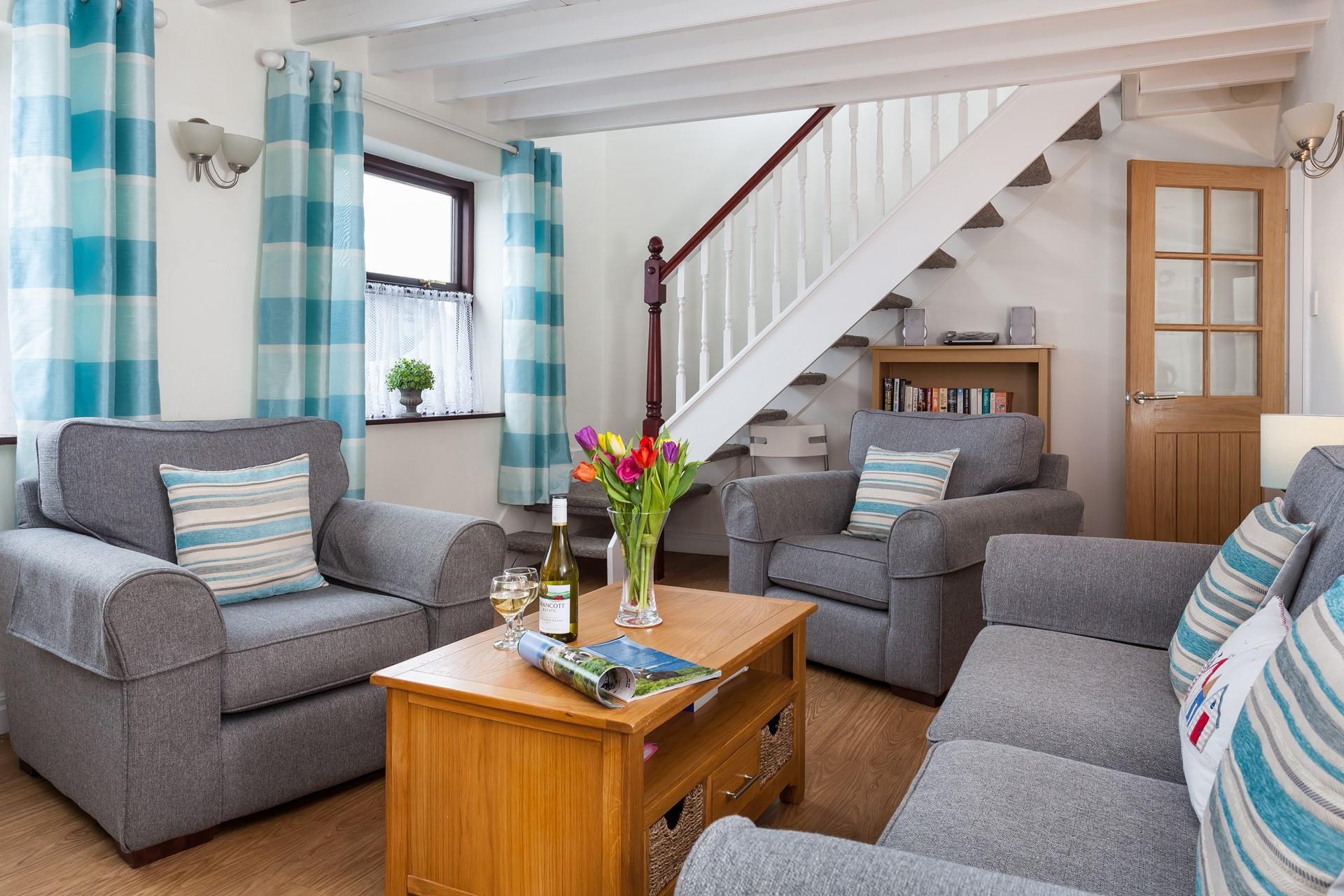 Sink into your sofas and enjoy a glass of your favourite wine of an evening. 