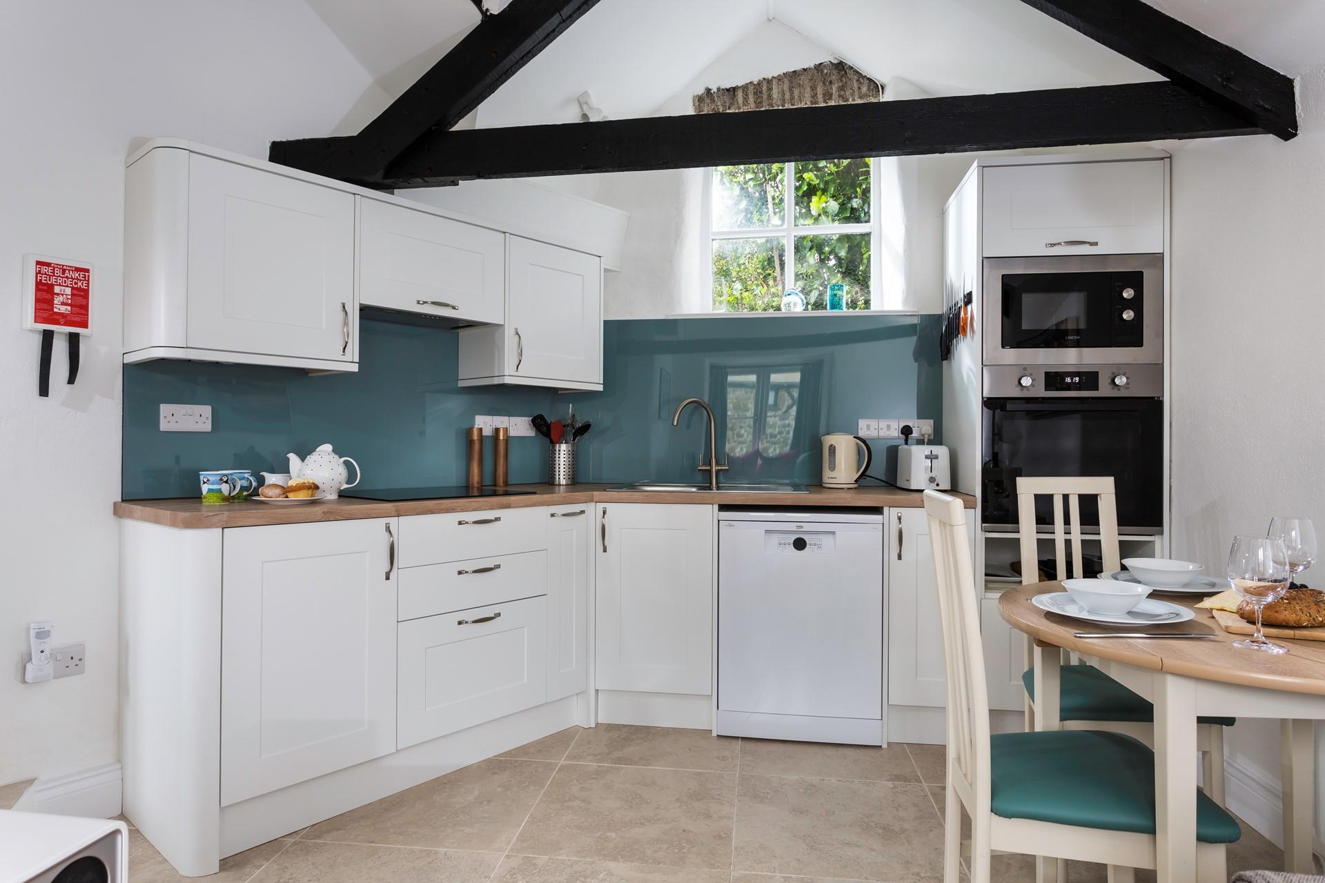 Keep your toes toasty with the underfloor heating. 