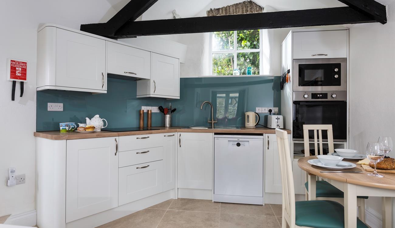 Keep your toes toasty with the underfloor heating. 