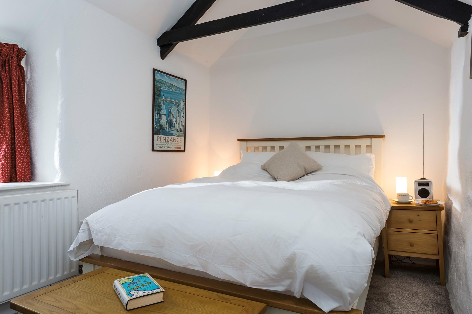 The handy wardrobe means you can bring an outfit for every eventuality.