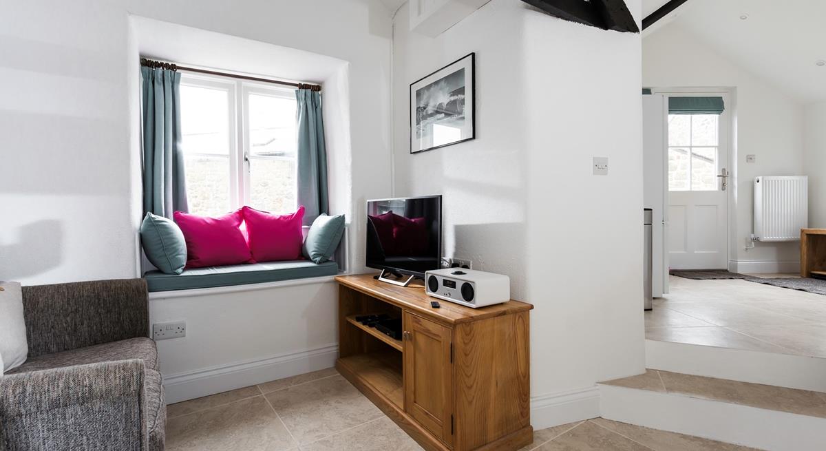 Sit and relax in your window seat with a good book.