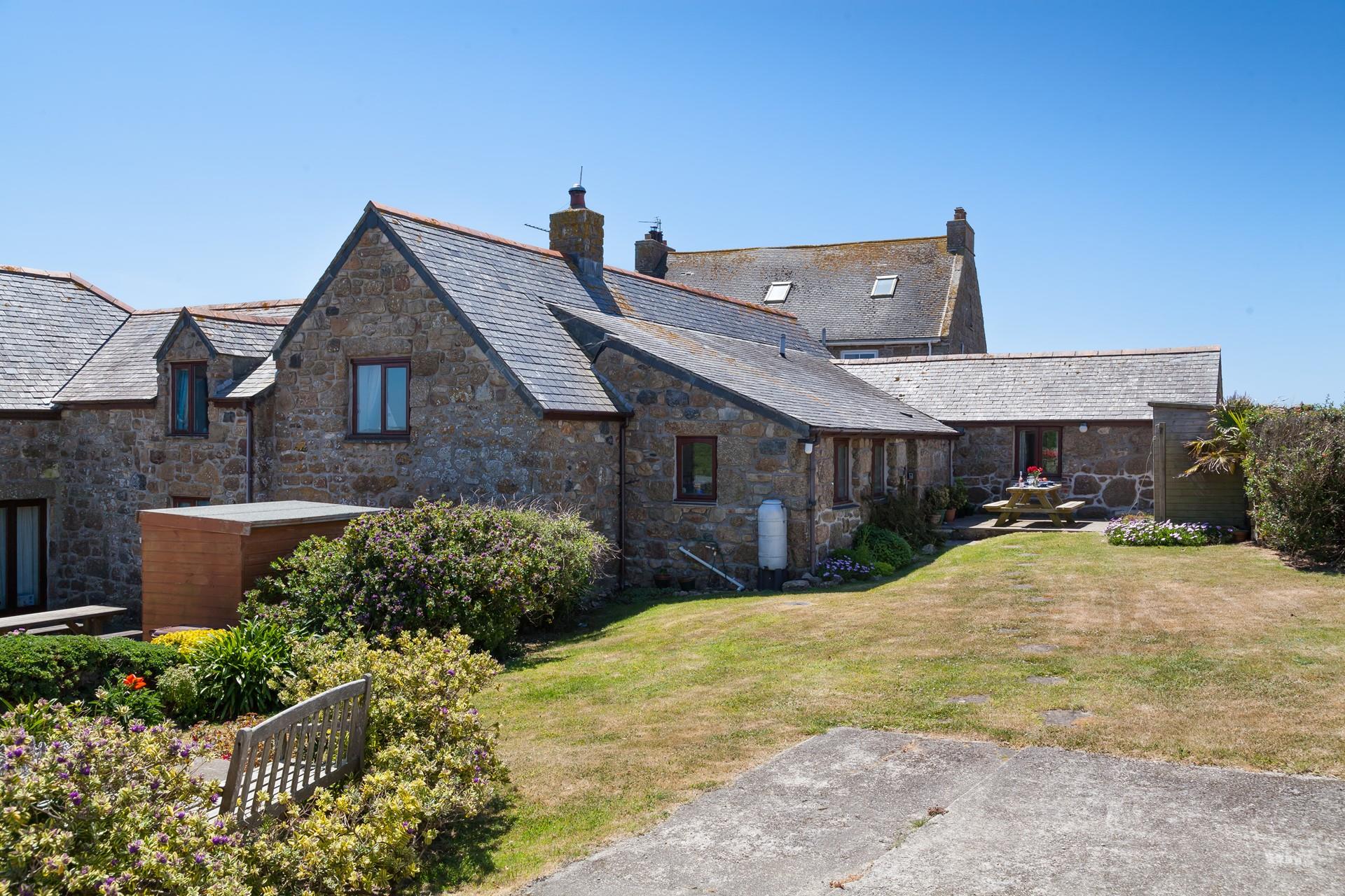 The kids can spend hours playing in the large garden.