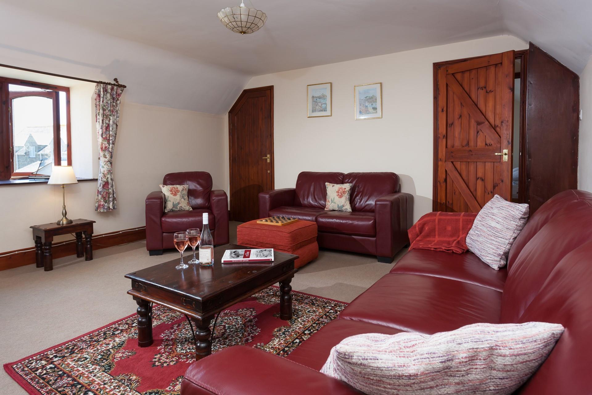 Gaze out at the sea views with a mug of tea in hand.