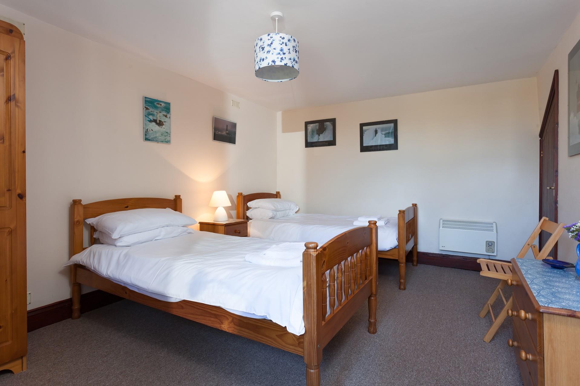 Settle the kids to sleep and watch the sunset on another day in the garden.