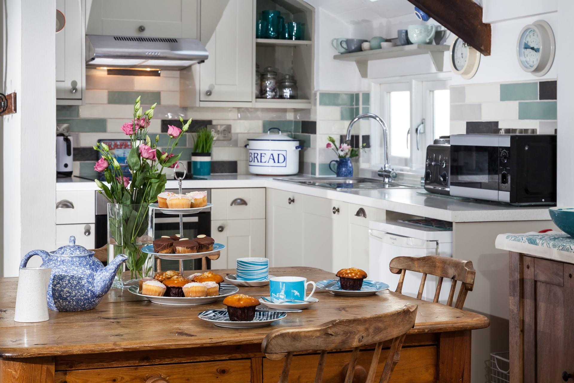 Treat yourself to some fresh fish from nearby Newlyn for dinner.