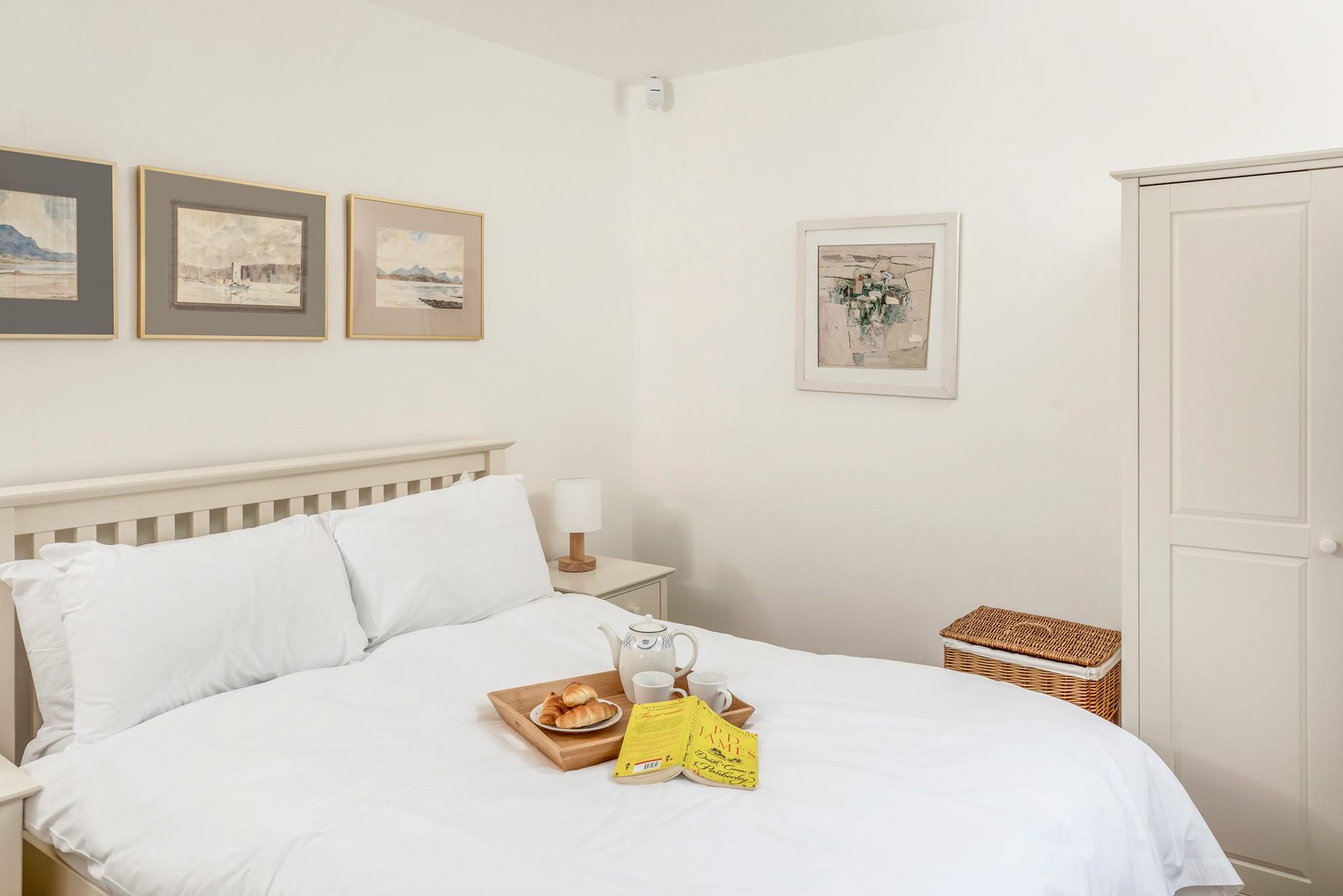 Sip a cuppa in the morning in the comfortable bed.