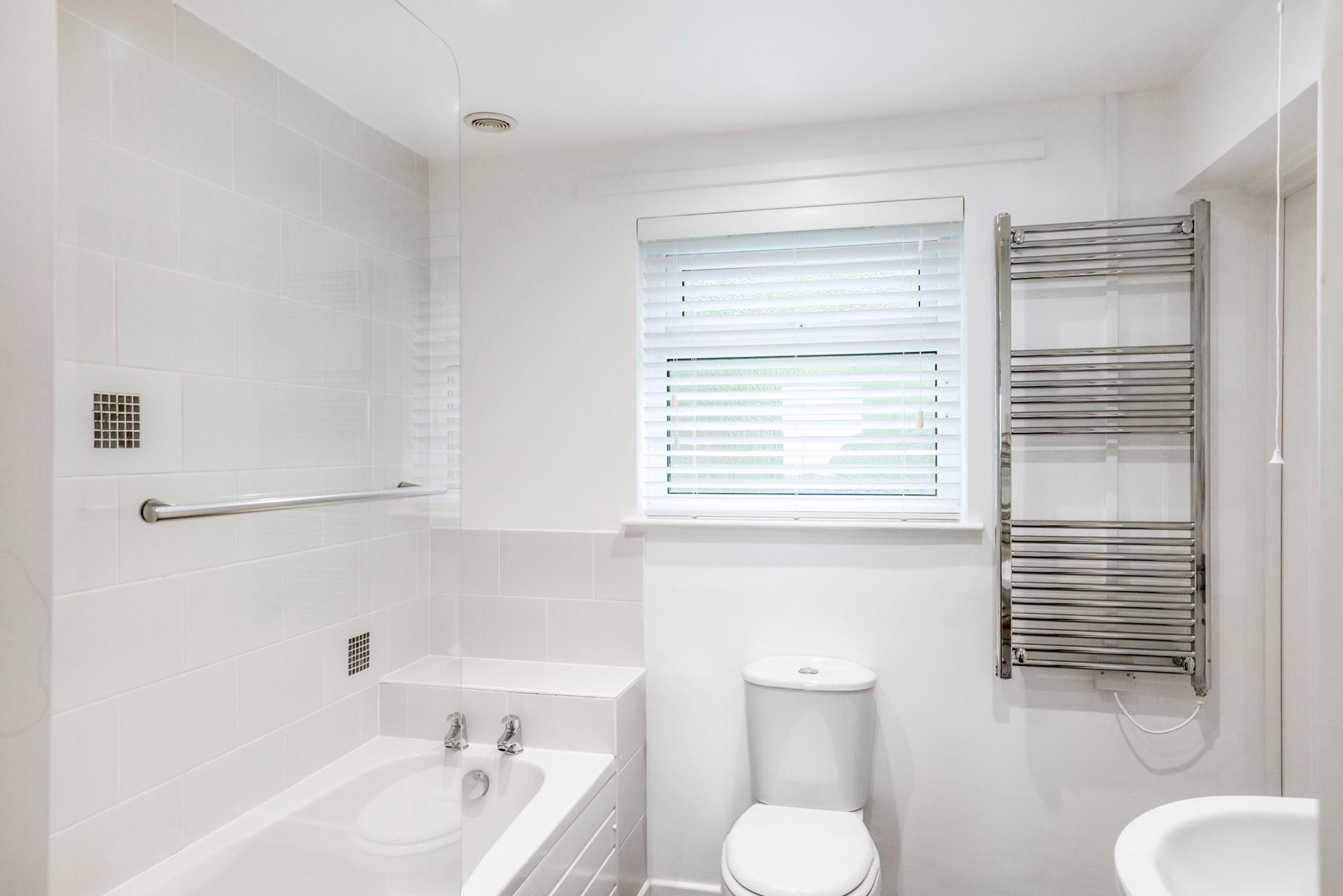 Sink into the bubble bath and enjoy a relaxing soak.