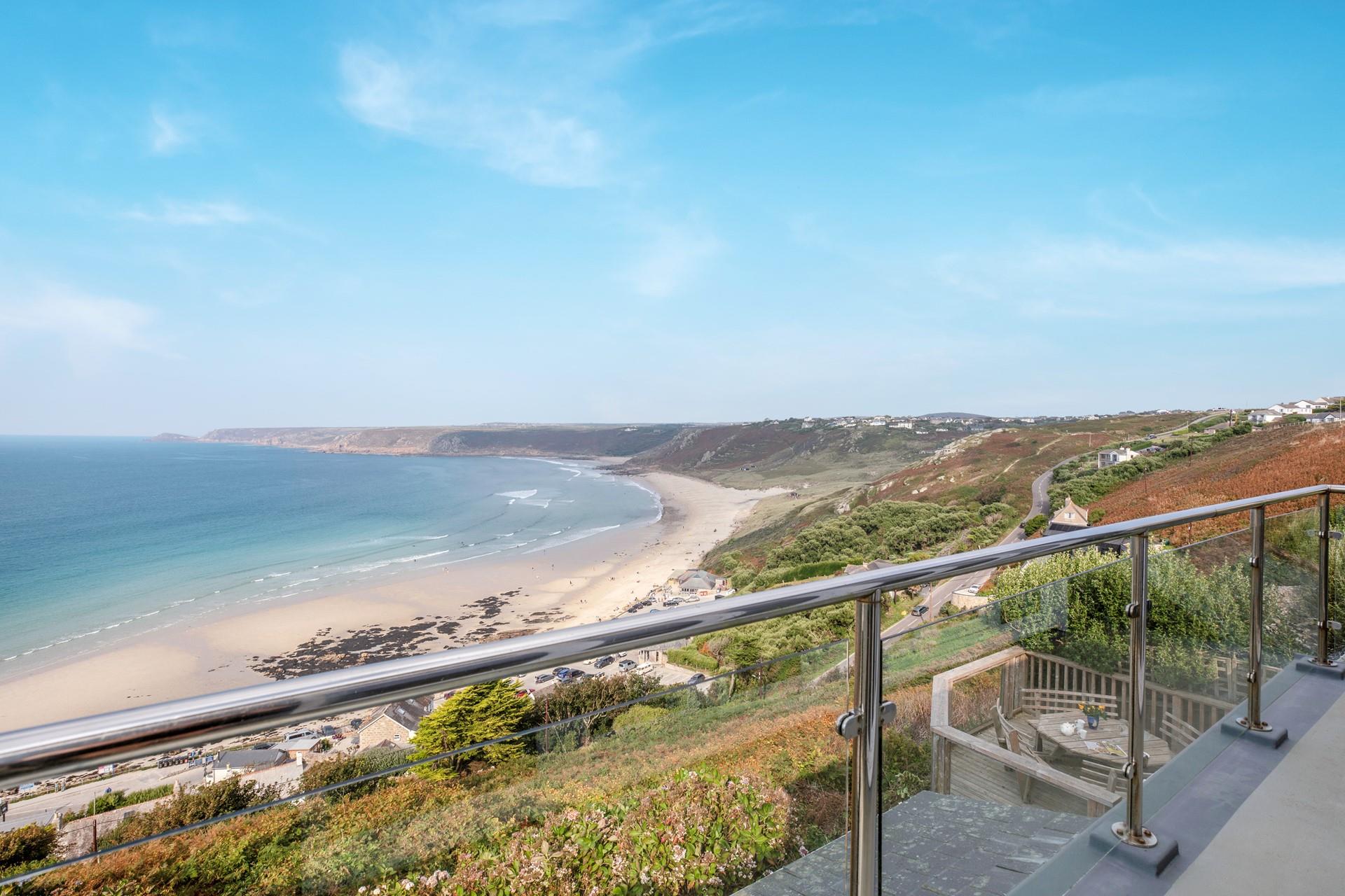 Spend hours sitting on your balcony seeing what life at sea you can spot.